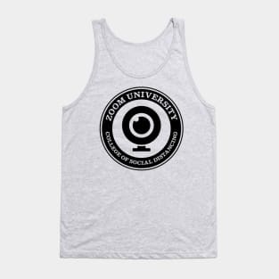 Zoom University (black) Tank Top